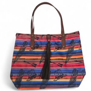 Catchfly Western‎ Multi-color Tote Shoulder Bag